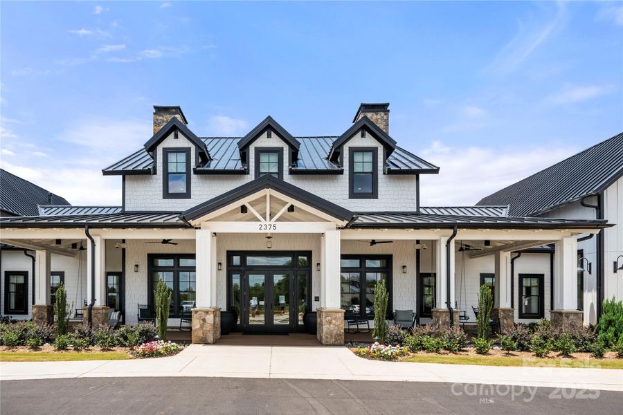 Front exterior of a new home in , Lancaster, SC, highlighting curb appeal (Image 20).