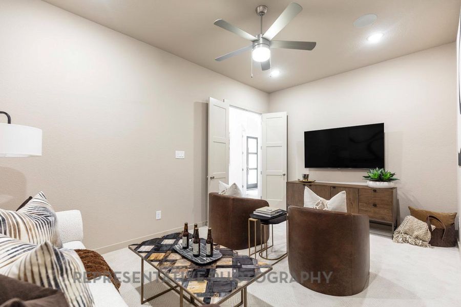 Furnished interior view inside a new home in Briarley, Montgomery (Image 24).