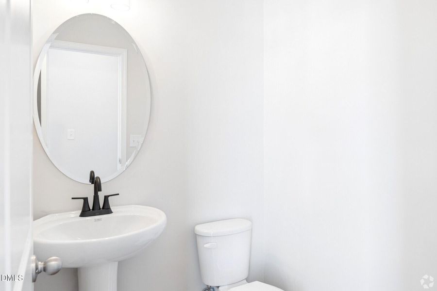 Furnished interior view inside a new home in Forestville Yard Townhomes, Knightdale (Image 8).