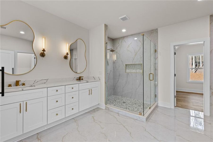 Furnished interior view inside a new home in , Maysville (Image 14).