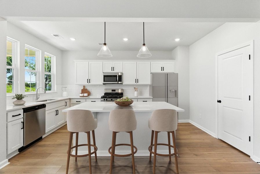 Representative furnished interior of a home built from the Dabney - Vanguard Collection by Mungo Homes in Pineland Preserve, Summerville (Image 5).