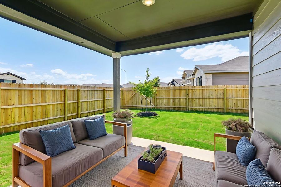 Furnished interior view inside a new home in Legendary Trails - Premier Series, Cibolo (Image 6). Furnished interior view inside a new home in Legendary Trails - Premier Series, Cibolo (Image 6).