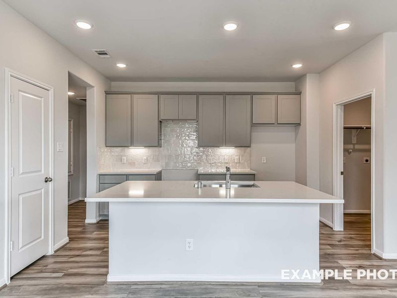 Furnished interior view inside a new home in River Ranch Meadows, Dayton (Image 3).
