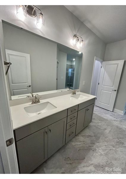 Furnished interior view inside a new home in Crystal Village, Albemarle (Image 5).