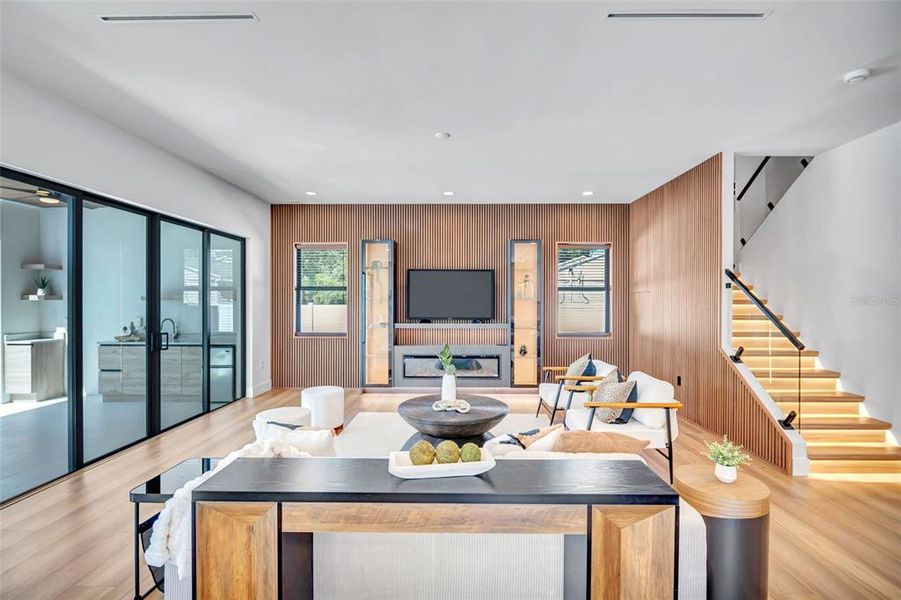 Furnished interior view inside a new home in , Tampa (Image 11).
