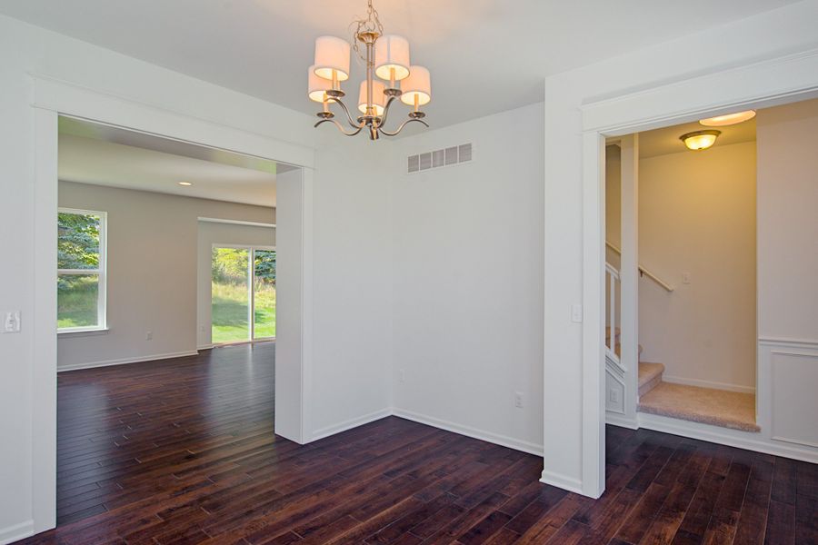 Representative unfurnished interior of a home built from the The Kettering by Norfolk Homes in Preserve at Magnolia Park, Jackson (Image 58).