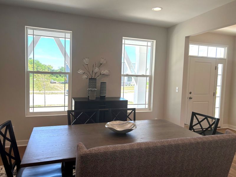 Representative furnished interior of a home built from the The Georgetown II by Norfolk Homes in Coronado Estates, Jackson (Image 17).