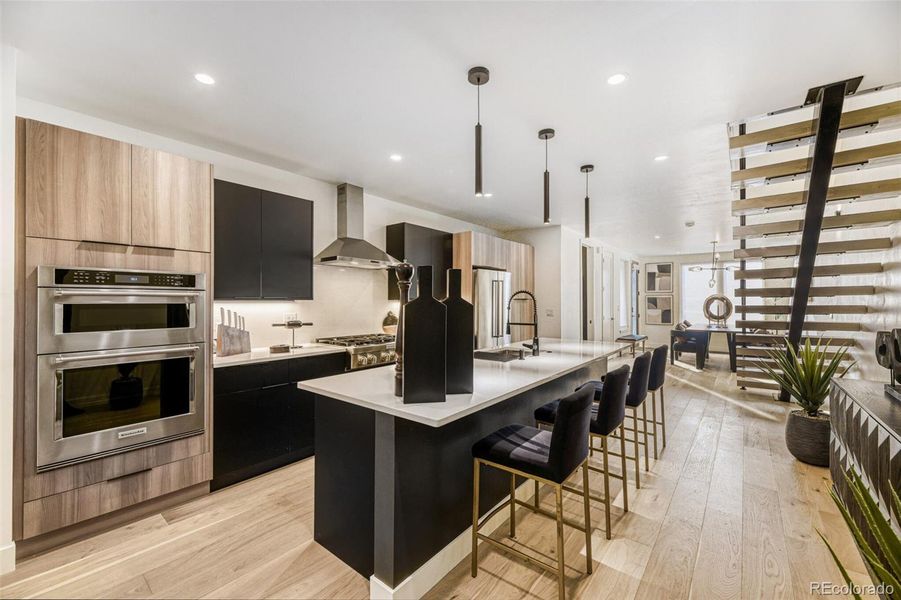 Furnished interior view inside a new home in , Denver (Image 15).