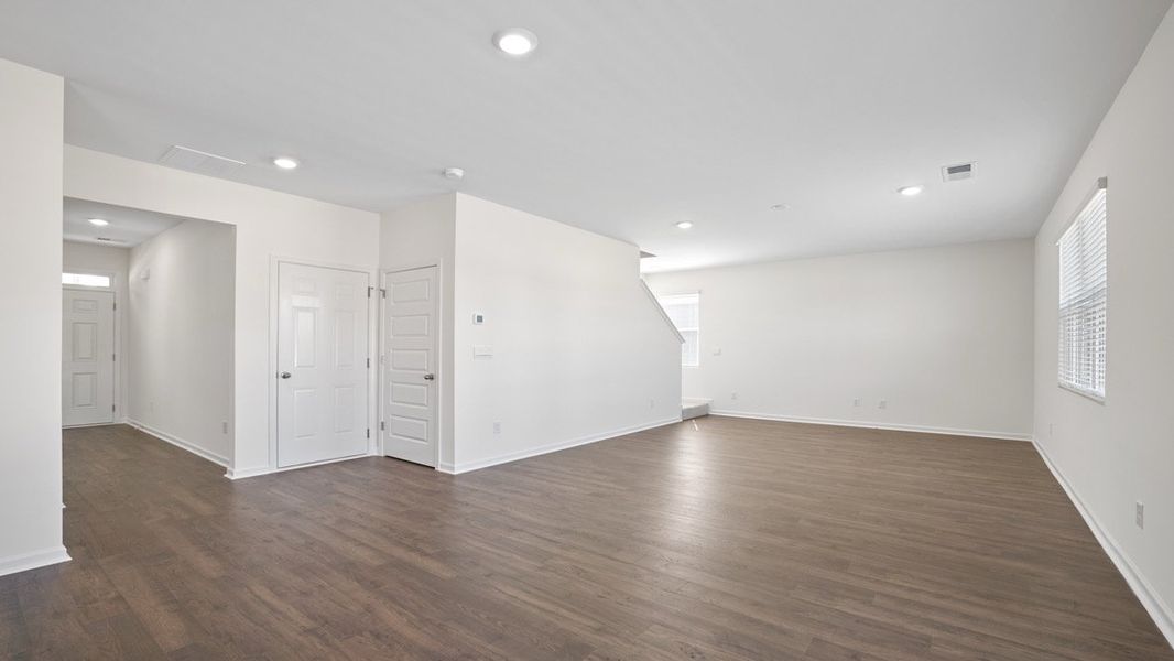 Spacious, unfurnished interior of a new home in Champion's Run, Lithonia (Image 17). Spacious, unfurnished interior of a new home in Champion's Run, Lithonia (Image 17).