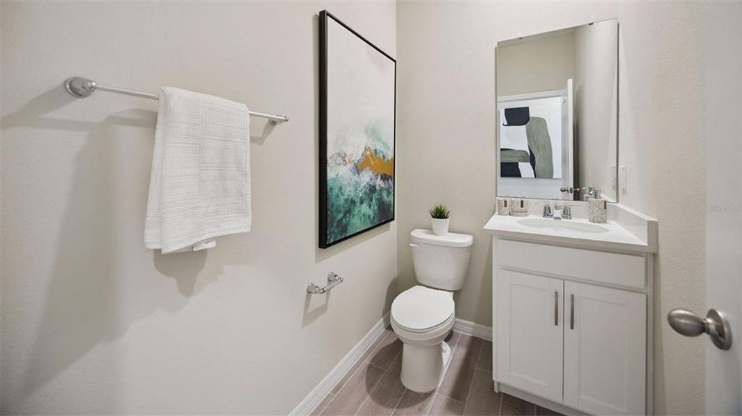 Furnished interior view inside a new home in Archers Mill, Ormond Beach (Image 9).