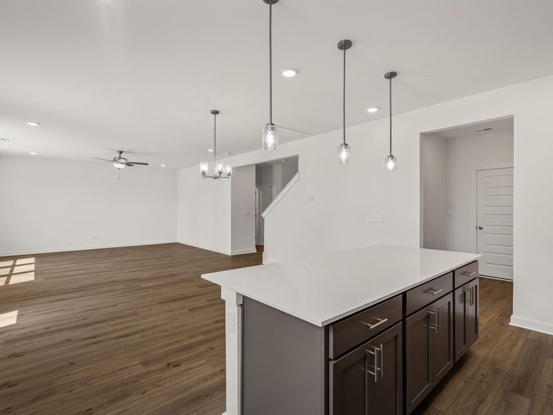 Furnished interior view inside a new home in Calista Farms, White House (Image 9).