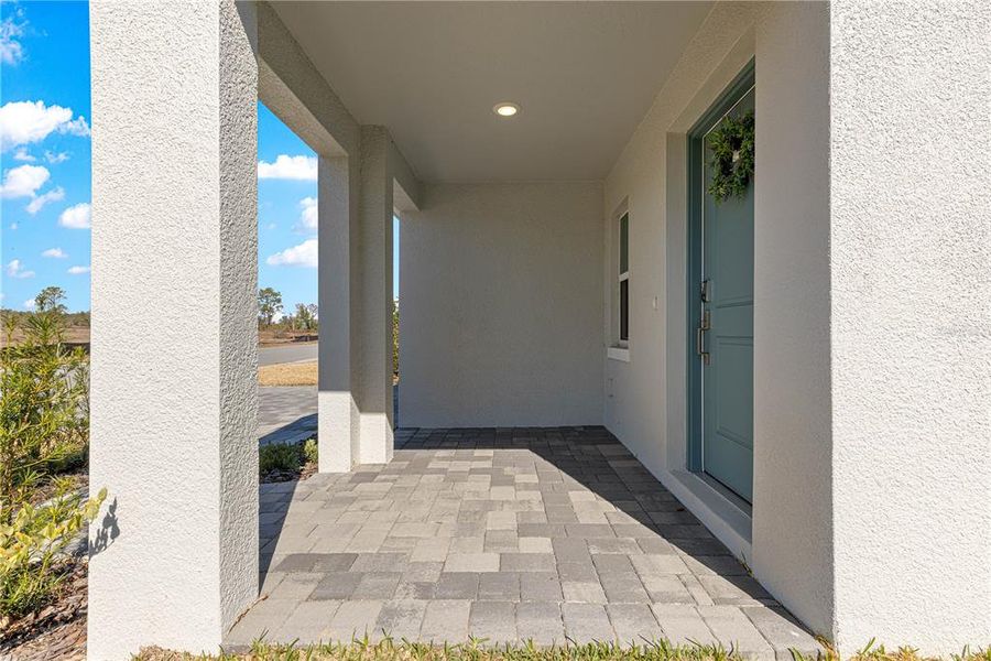Exterior details and patio area of a home in Cherrywood Preserve, Ocala (Image 23).