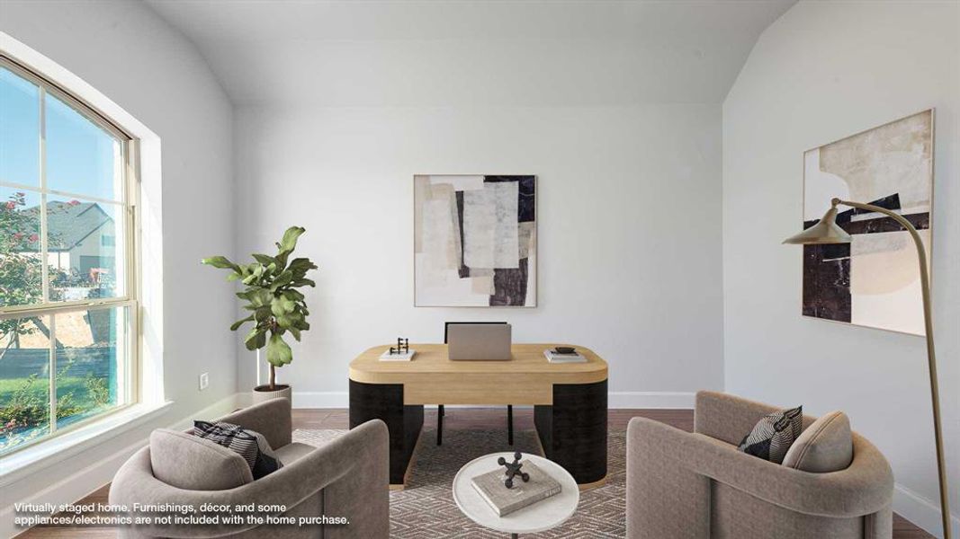 Furnished interior view inside a new home in Trinity Falls 45', McKinney (Image 10). Furnished interior view inside a new home in Trinity Falls 45', McKinney (Image 10).