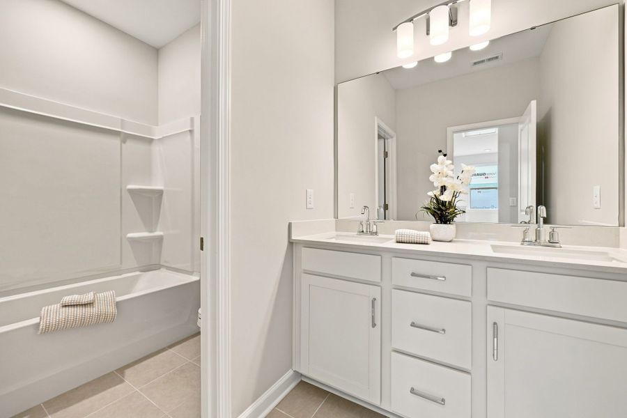 Representative furnished interior of a home built from the The Oakmont A by Davidson Homes LLC in Bradshaw Farms, Mount Juliet (Image 26).