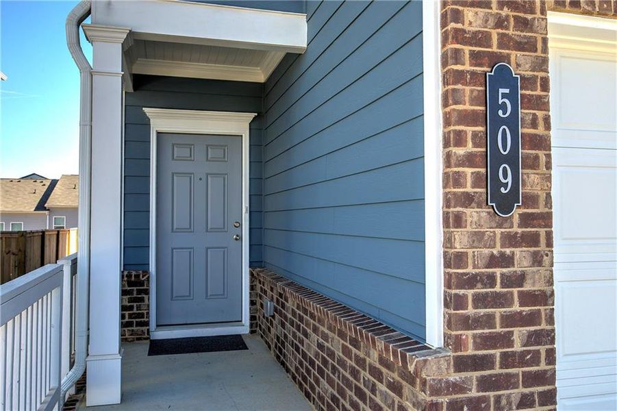 Exterior details and patio area of a home in , Cartersville (Image 4). Exterior details and patio area of a home in , Cartersville (Image 4).
