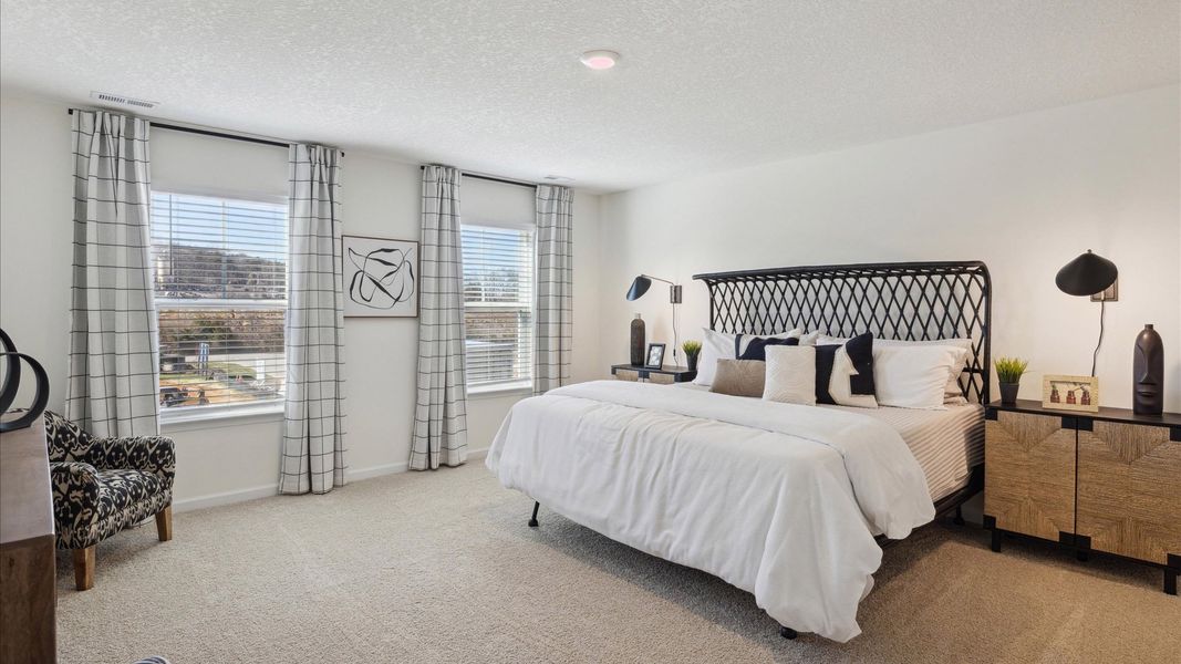 Furnished interior view inside a new home in Beechwood Meadows, Johnson City (Image 13).