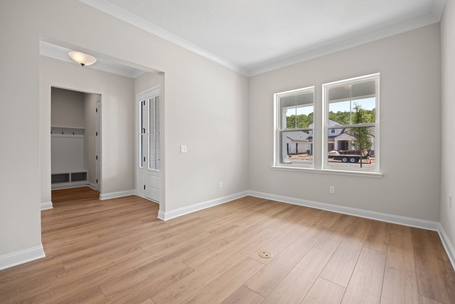 Representative unfurnished interior of a home built from the Walton by Riverside Homes in Mariposa at EverRange, Jacksonville (Image 51).