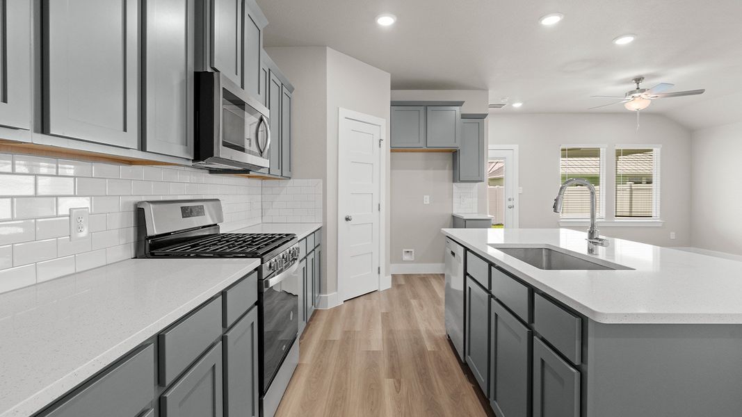 Furnished interior view inside a new home in The Islands of Rockport, Rockport (Image 8). Furnished interior view inside a new home in The Islands of Rockport, Rockport (Image 8).