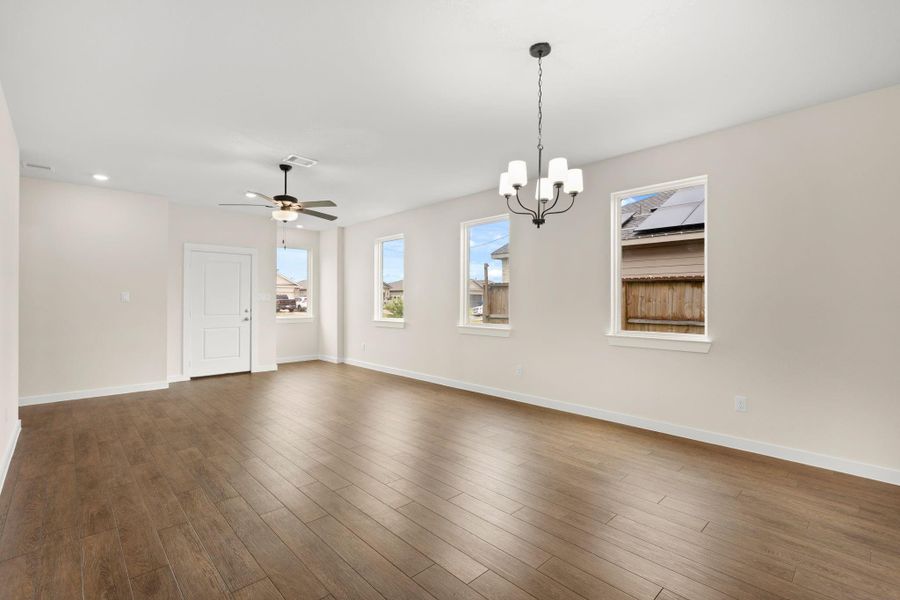 Spacious, unfurnished interior of a new home in Santa Fe, Cleveland (Image 24). Spacious, unfurnished interior of a new home in Santa Fe, Cleveland (Image 24).
