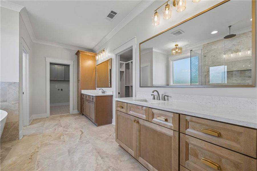 Furnished interior view inside a new home in , Covington (Image 7).