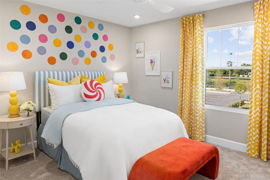 Furnished interior view inside a new home in Hickory Grove, Winter Springs (Image 20).