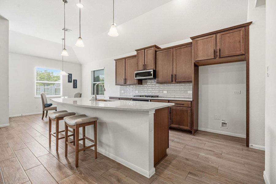 Furnished interior view inside a new home in , League City (Image 27).