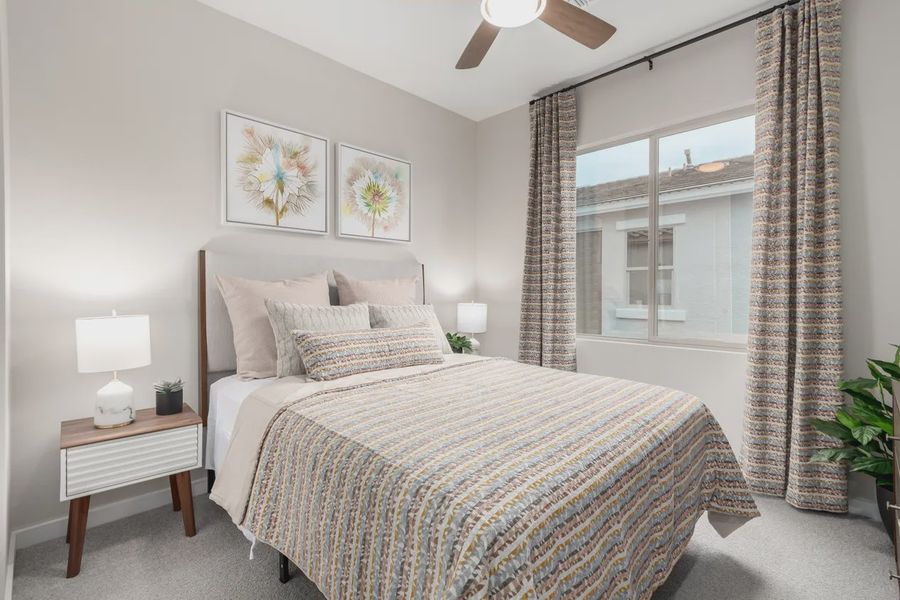 Furnished interior view inside a new home in Avanti at Granite Vista, Waddell (Image 12).