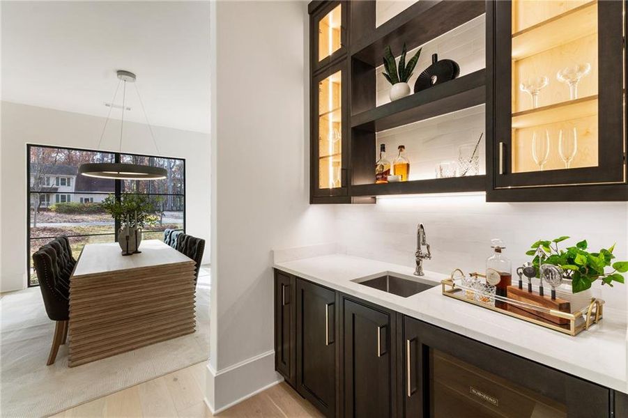 Furnished interior view inside a new home in , Alpharetta (Image 19).