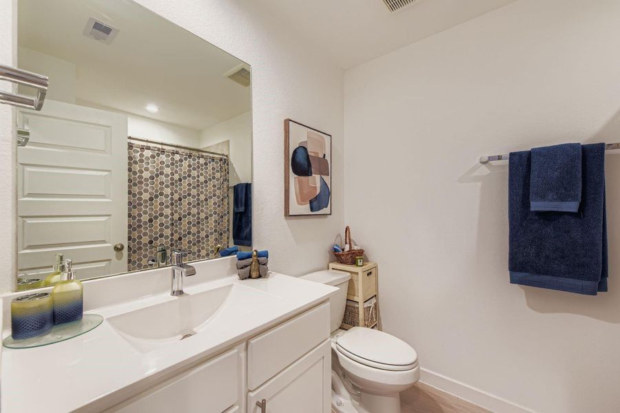 Furnished interior view inside a new home in , Katy (Image 3). Furnished interior view inside a new home in , Katy (Image 3).