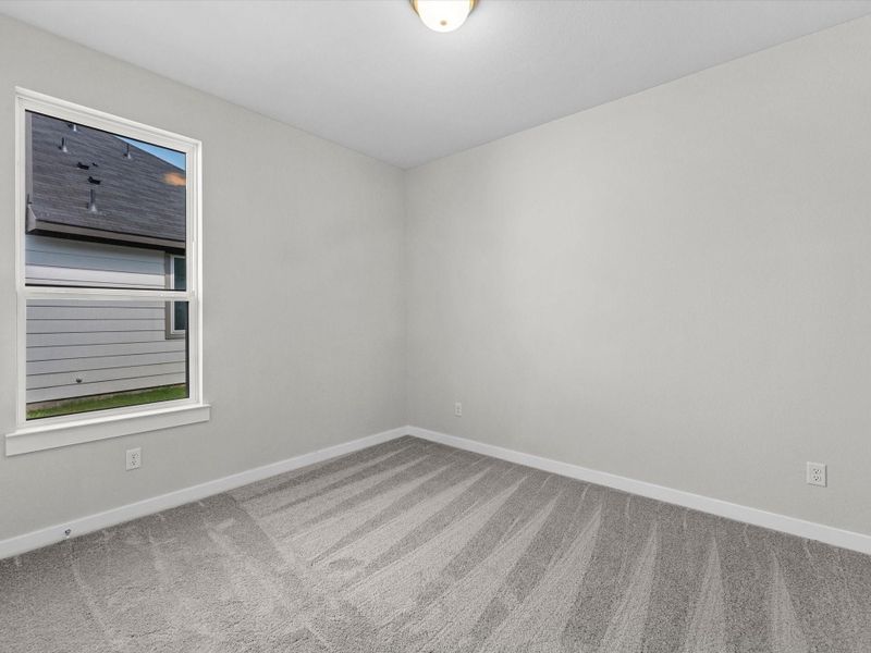 Spacious, unfurnished interior of a new home in Mason Woods, Cypress (Image 12).