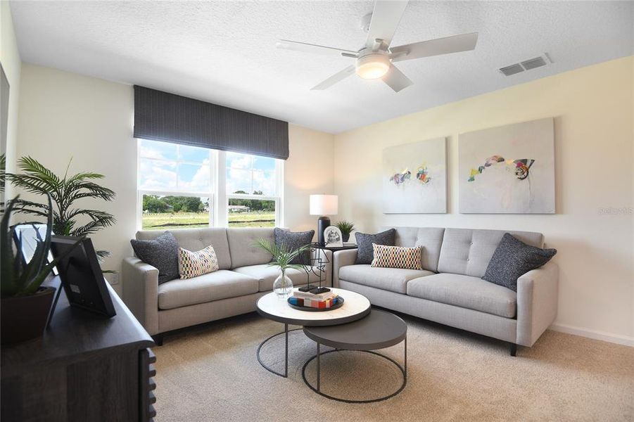 Furnished interior view inside a new home in Seasons at Bella Vista, Dundee (Image 4).