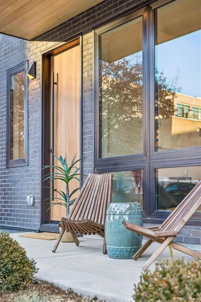 Exterior details and patio area of a home in , Denver (Image 26).