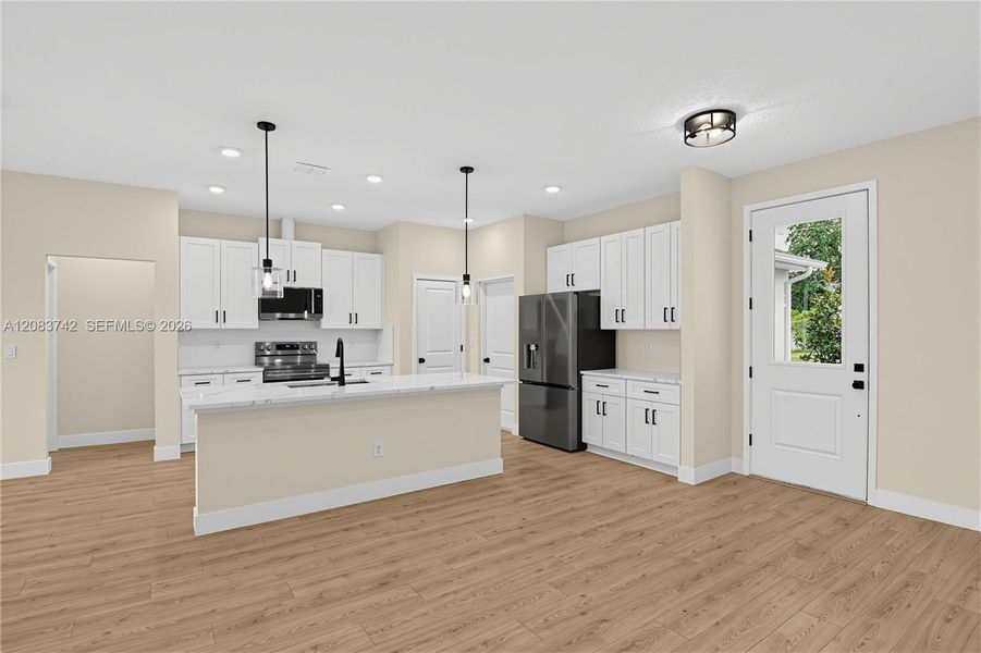 Furnished interior view inside a new home in , Palm Coast (Image 5). Furnished interior view inside a new home in , Palm Coast (Image 5).