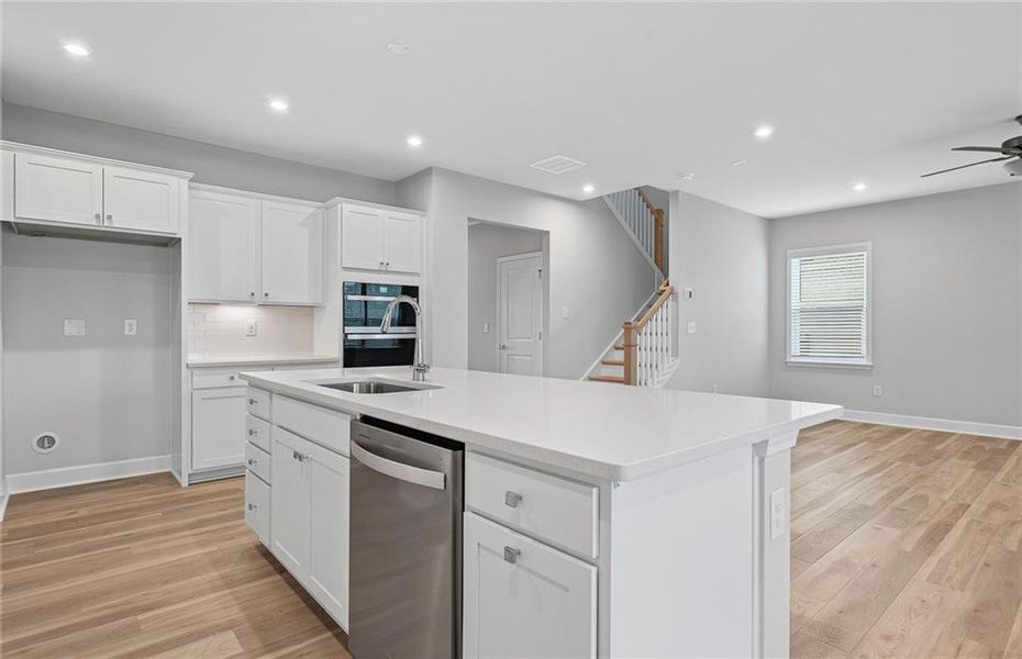 Furnished interior view inside a new home in Anderson Point Estates, McDonough (Image 11).