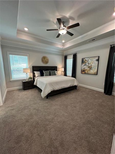 Furnished interior view inside a new home in Mirror Lake at South Harbour, Villa Rica (Image 10).