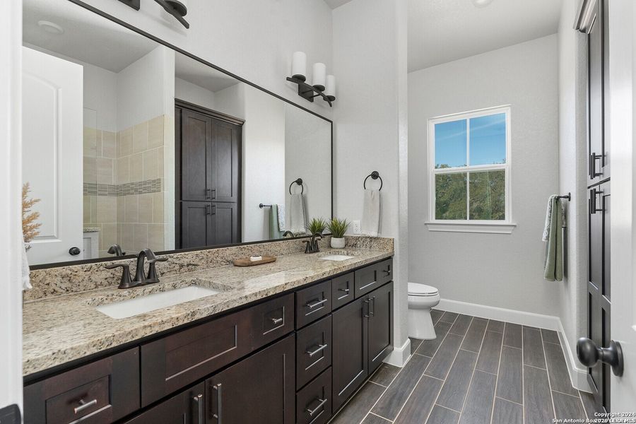 Furnished interior view inside a new home in , Spring Branch (Image 29).