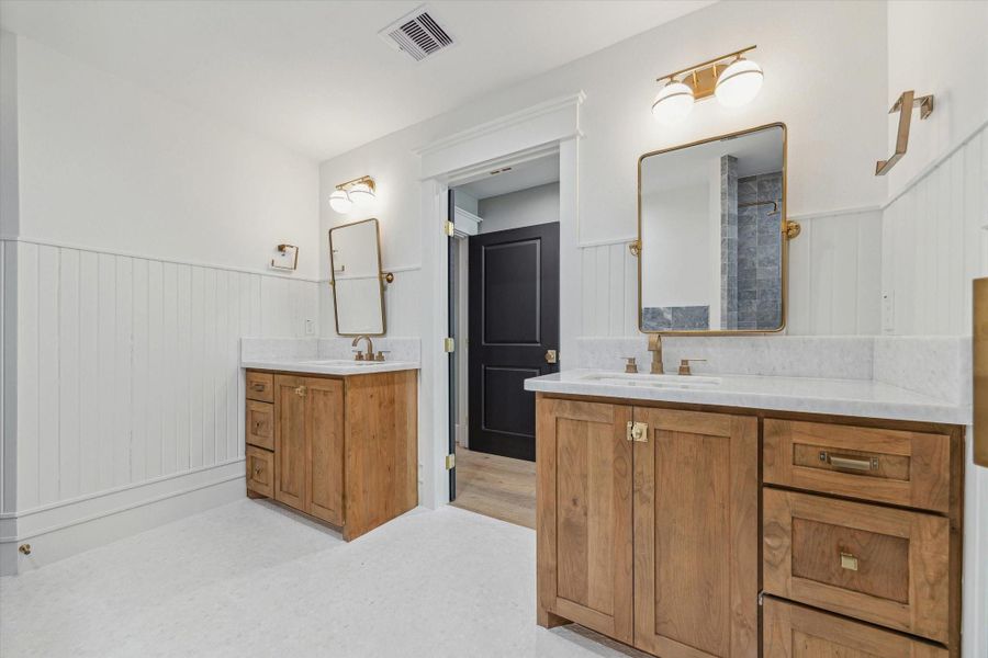 Primary spa-like bathroom.