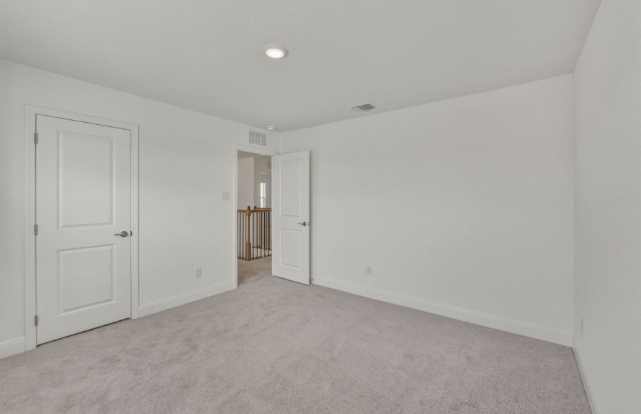 Spacious, unfurnished interior of a new home in Patterson Ranch, Georgetown (Image 21). Spacious, unfurnished interior of a new home in Patterson Ranch, Georgetown (Image 21).