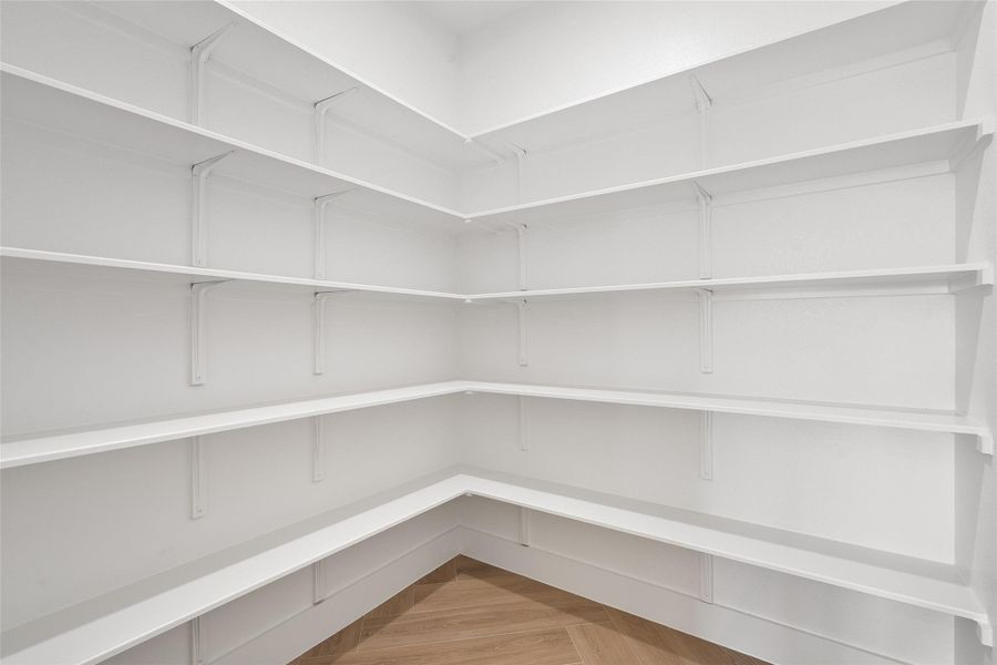 View of storage area