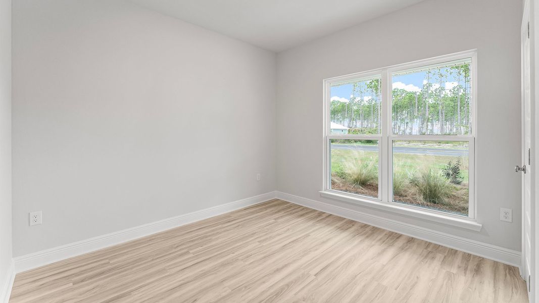 Representative unfurnished interior of a home built from the The Rhett by D.R. Horton in Pine Creek and Heron Walk, Port St. Joe (Image 14).