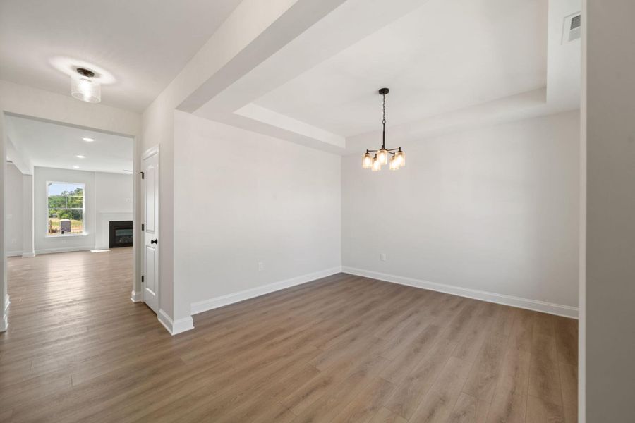 Spacious, unfurnished interior of a new home in Hayes Village, Greensboro (Image 16).