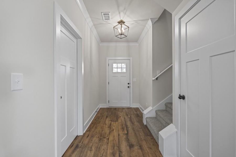 Spacious, unfurnished interior of a new home in , Hartwell (Image 47).