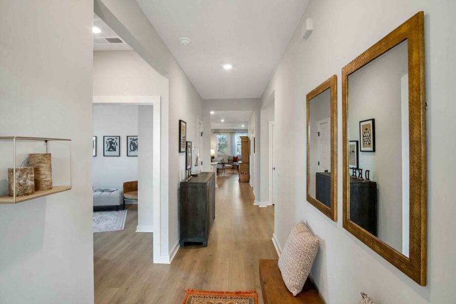 Representative furnished interior of a home built from the DOVER by D.R. Horton in Nexus South, Gallatin (Image 5). Representative furnished interior of a home built from the DOVER by D.R. Horton in Nexus South, Gallatin (Image 5).