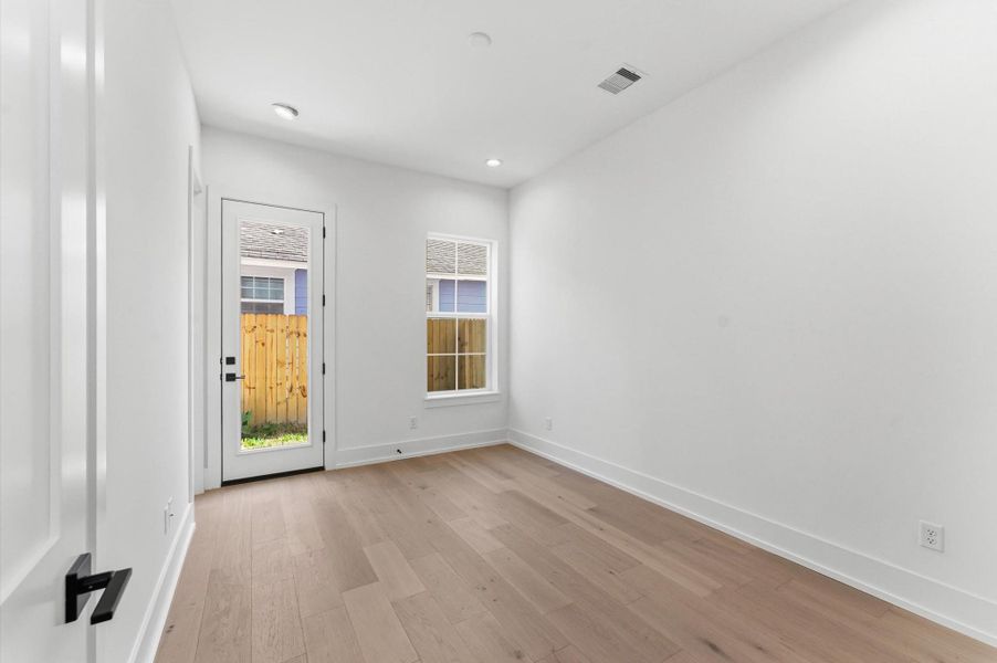 First floor secondary bedroom