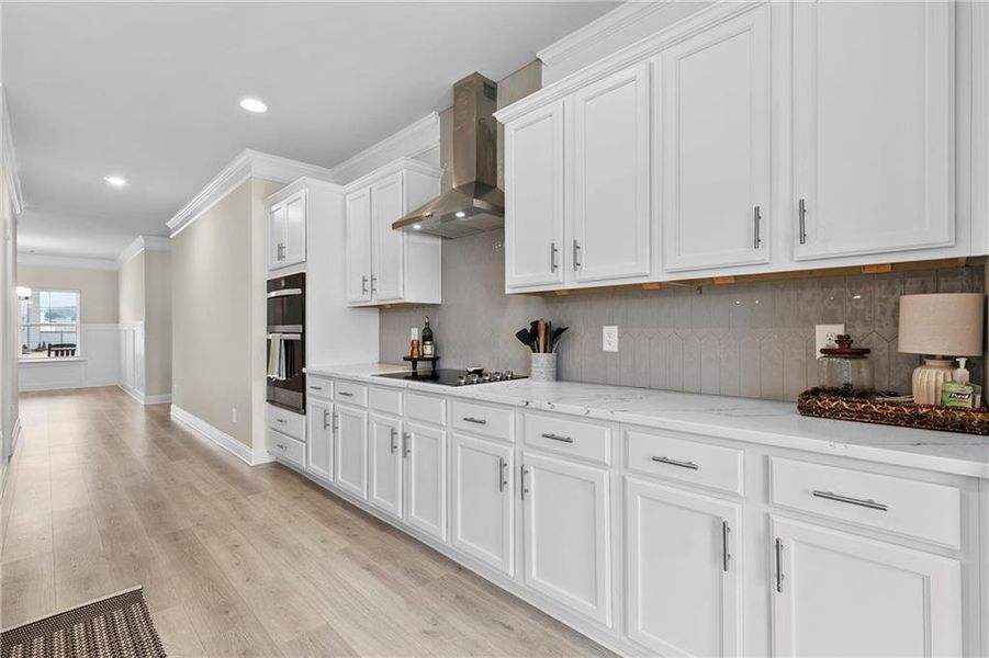 Furnished interior view inside a new home in Laurel Cove, Hoschton (Image 20).