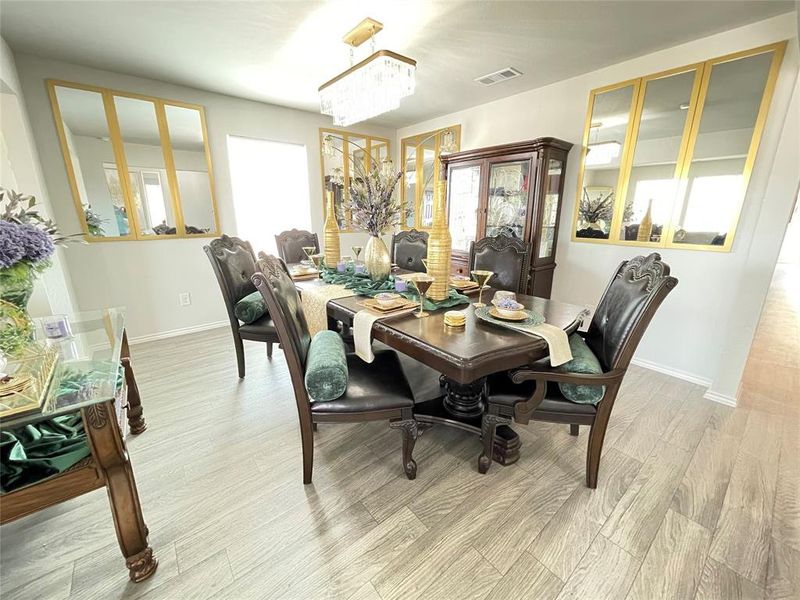 Furnished interior view inside a new home in , Chandler (Image 17).