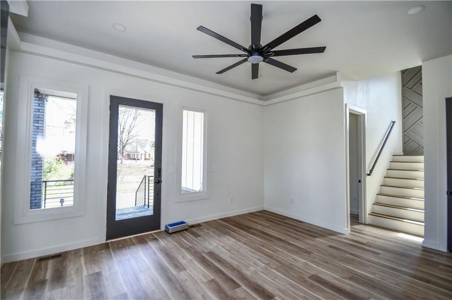 Spacious, unfurnished interior of a new home in , Atlanta (Image 56).