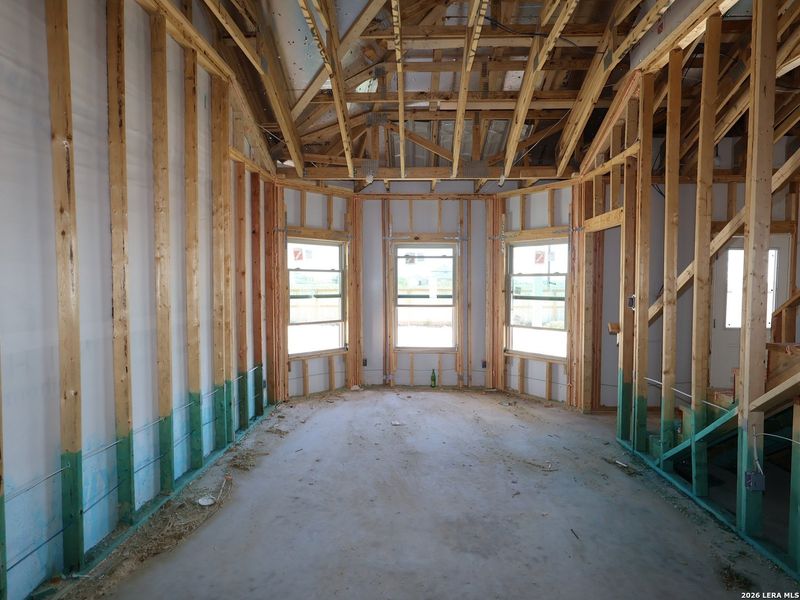 In-progress construction of a new home in Agave, San Antonio, TX (Image 22).
