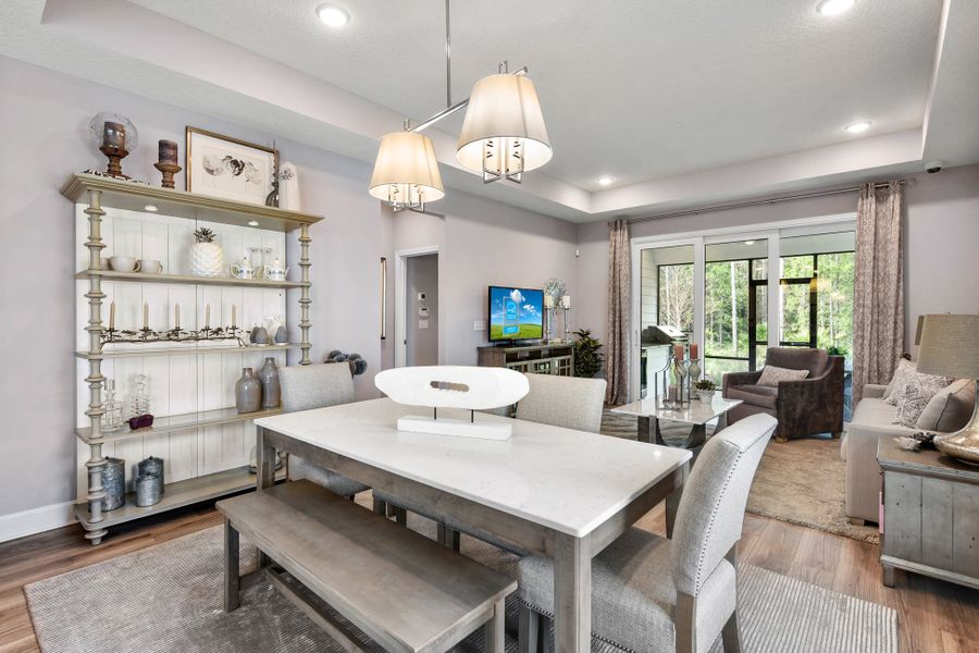 Representative furnished interior of a home built from the The Apopka by Providence Homes (Florida) in Reflections at Nocatee, Nocatee (Image 24).