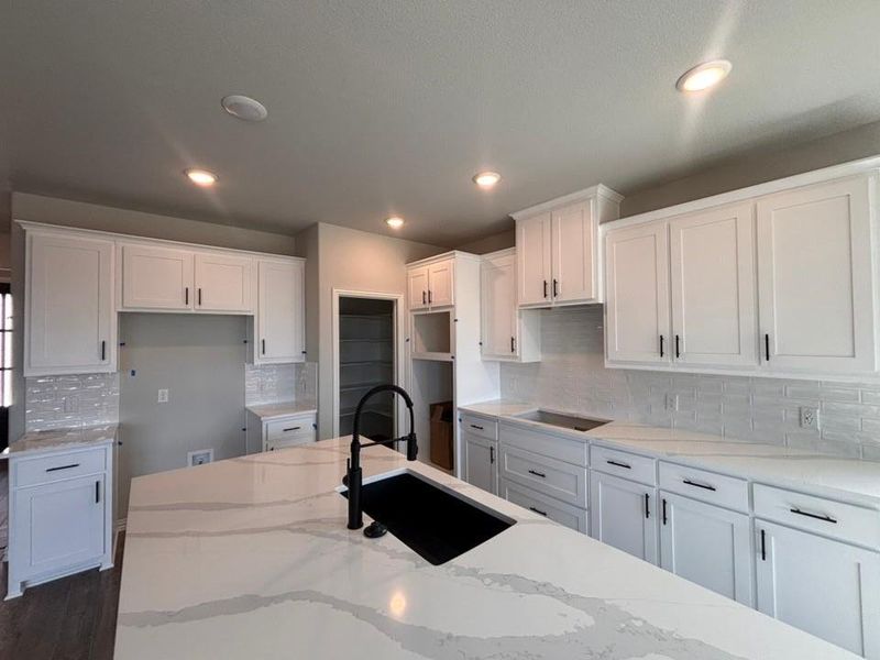 Furnished interior view inside a new home in Northstar, Haslet (Image 5).